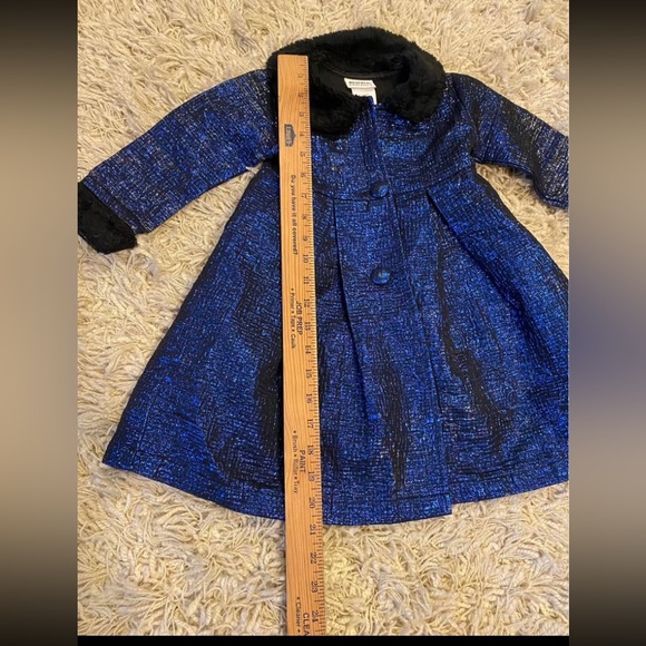 Blueberi Boulevard Dress Fancy Coat, size 3T - Picture 6 of 12